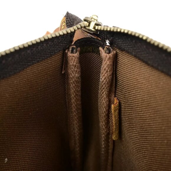 LOUIS VUITTON Pochette Accessoires Shoulder Bag Monogram Leather - Picture 7 of 16